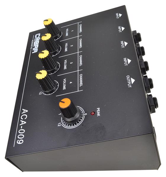 4 Channel Line Mixer 